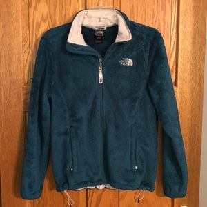 The North Face furry fleece jacket